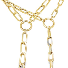 Load image into Gallery viewer, 14kg Paperclip Toggle Necklaces
