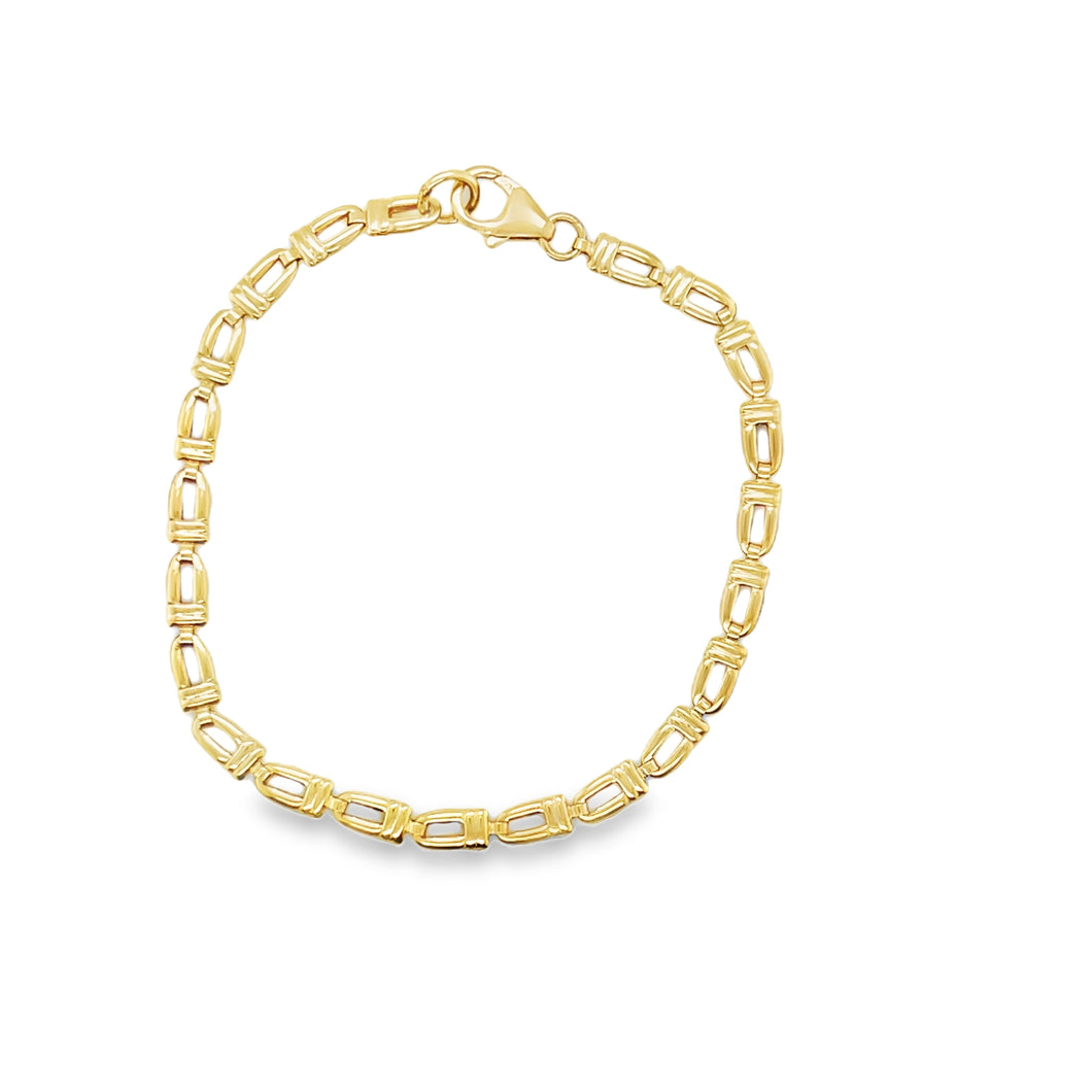 14k Gold Filled Watch Chain Bracelet