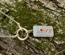 Load image into Gallery viewer, 14kg Love Diamond Dog Tag
